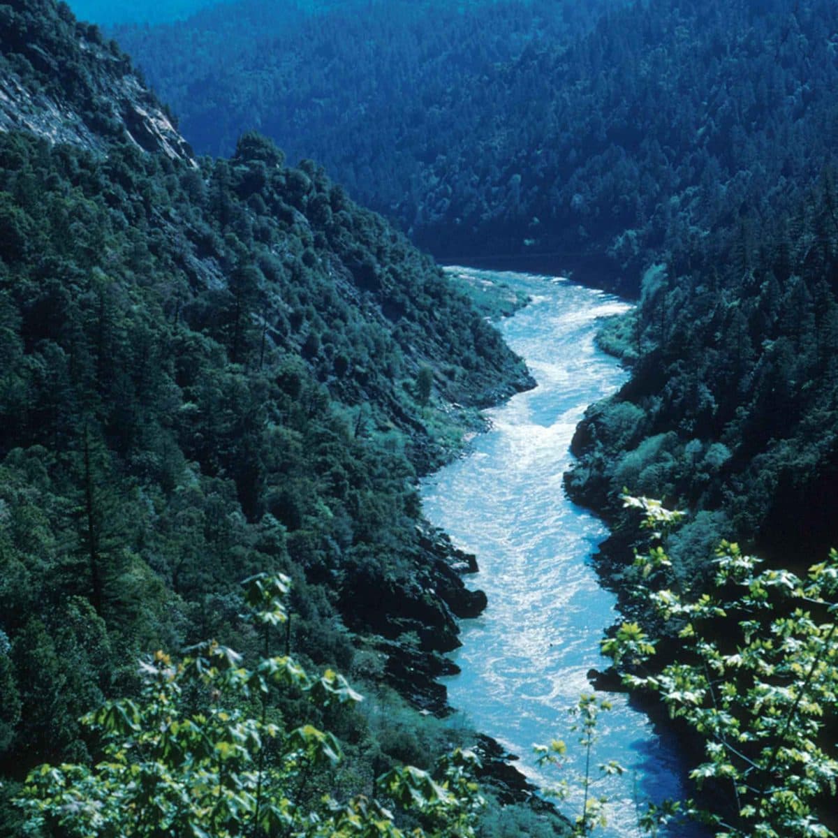 Klamath River canyon, California